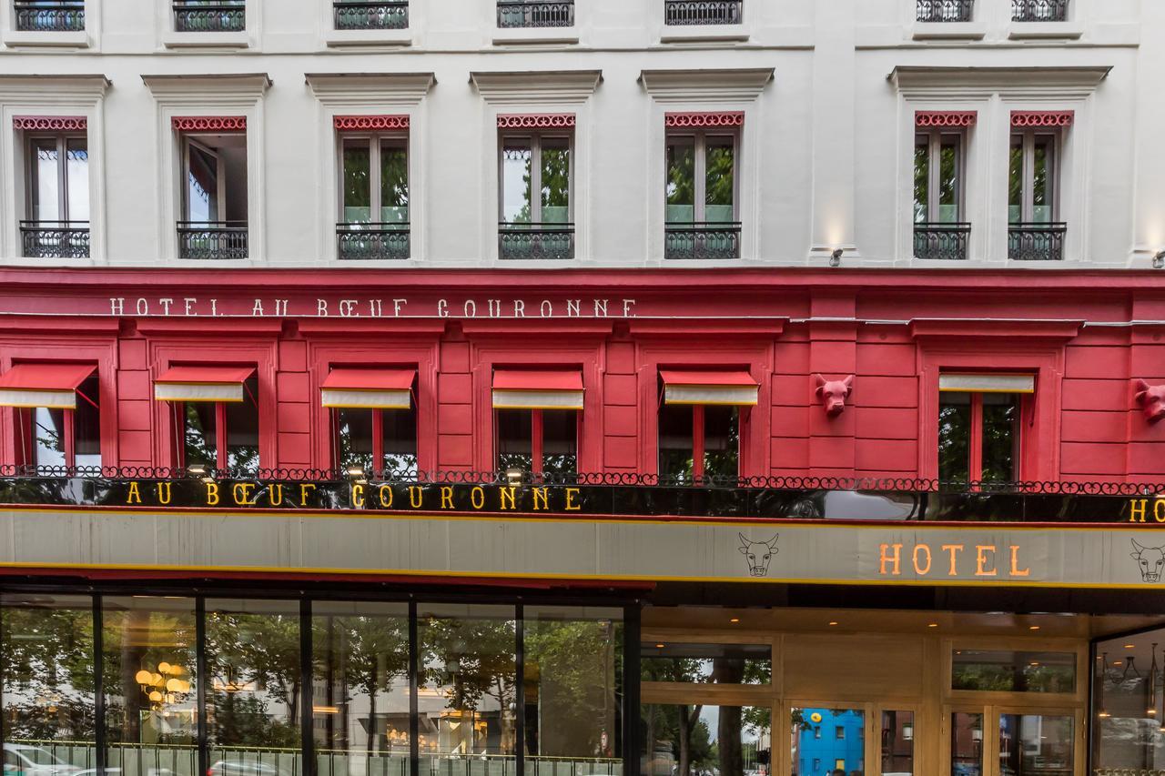 Hotel Restaurant Au Boeuf Couronné Parigi Esterno foto